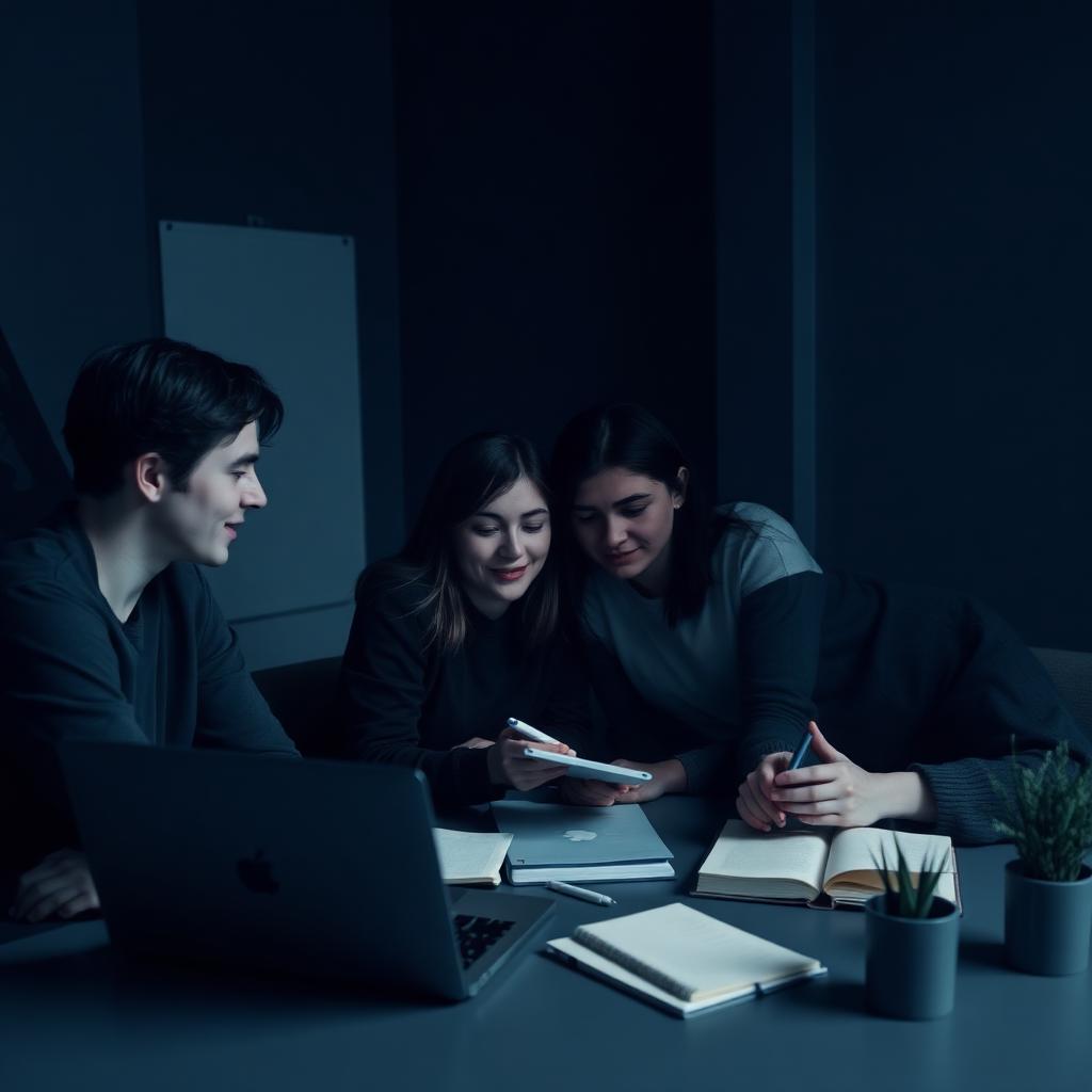 Het Fuze Agency team aan het werk